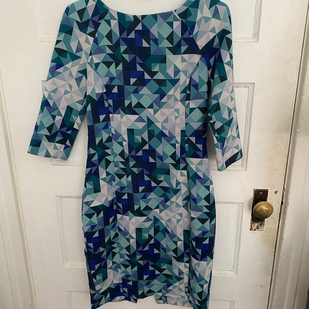Geometric body con dress